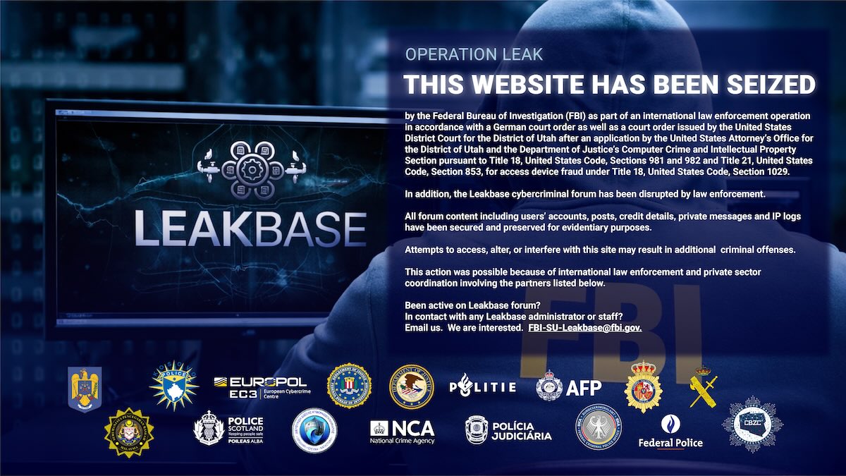 LeakBase takedown